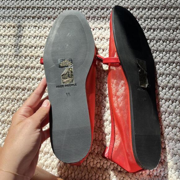 Free People Mesh Mania Bow Flats - Picture 6 of 6